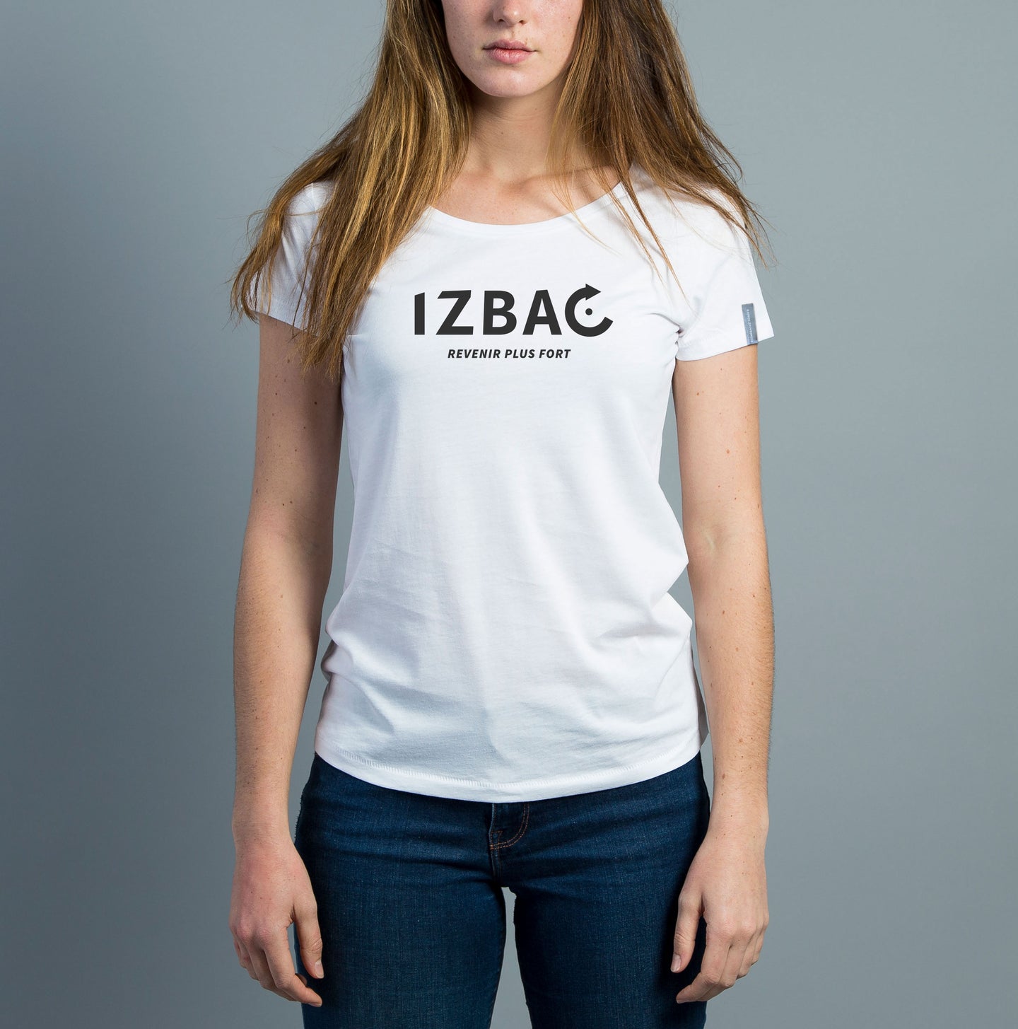 IZBAC Logo Femme Tee-shirt manches courtes