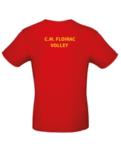 Charger l&#39;image dans la galerie, CM Floirac Volley Homme Tee-shirt manches courtes
