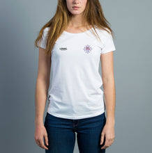 Charger l&#39;image dans la galerie, Tee-shirt Blanc Femme Toulouse FootGolf Family
